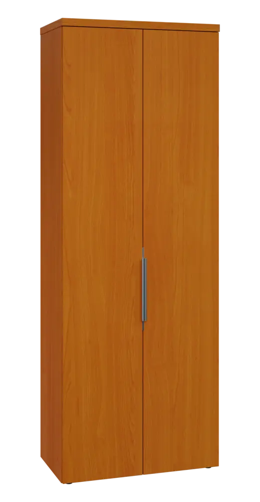 SISR 6 - 81 šatní skříň, 2-dveřová, výsuvné ramínko, 2170x800x400, třešeň šumavská